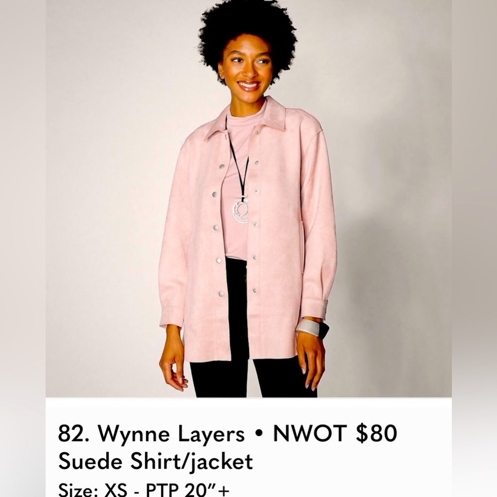 NWT Wayne Layers velvet jacket with silver hardware